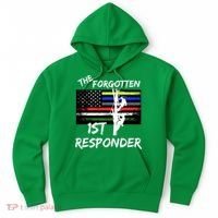 The Forgotten First Responder Tribute To Electrical Lineman Hoodie thumb 0