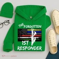 The Forgotten First Responder Tribute To Electrical Lineman Hoodie thumb 4