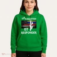 The Forgotten First Responder Tribute To Electrical Lineman Hoodie thumb 5