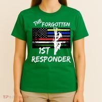 The Forgotten First Responder Tribute To Electrical Lineman T-Shirt thumb 4
