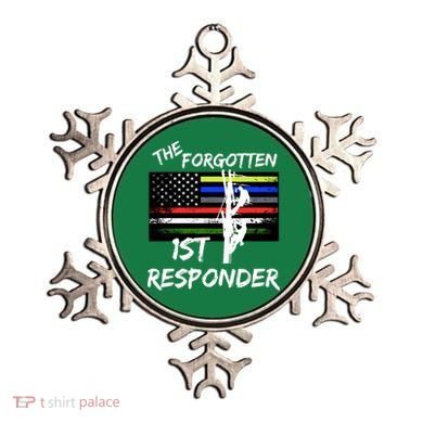 The Forgotten First Responder Tribute To Electrical Lineman Ornament