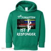 The Forgotten First Responder Tribute To Electrical Lineman Toddler Hoodie thumb 0