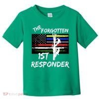 The Forgotten First Responder Tribute To Electrical Lineman Toddler T-Shirt thumb 0
