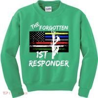 The Forgotten First Responder Tribute To Electrical Lineman Kids Sweatshirt thumb 0