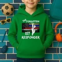 The Forgotten First Responder Tribute To Electrical Lineman Kids Hoodie thumb 2