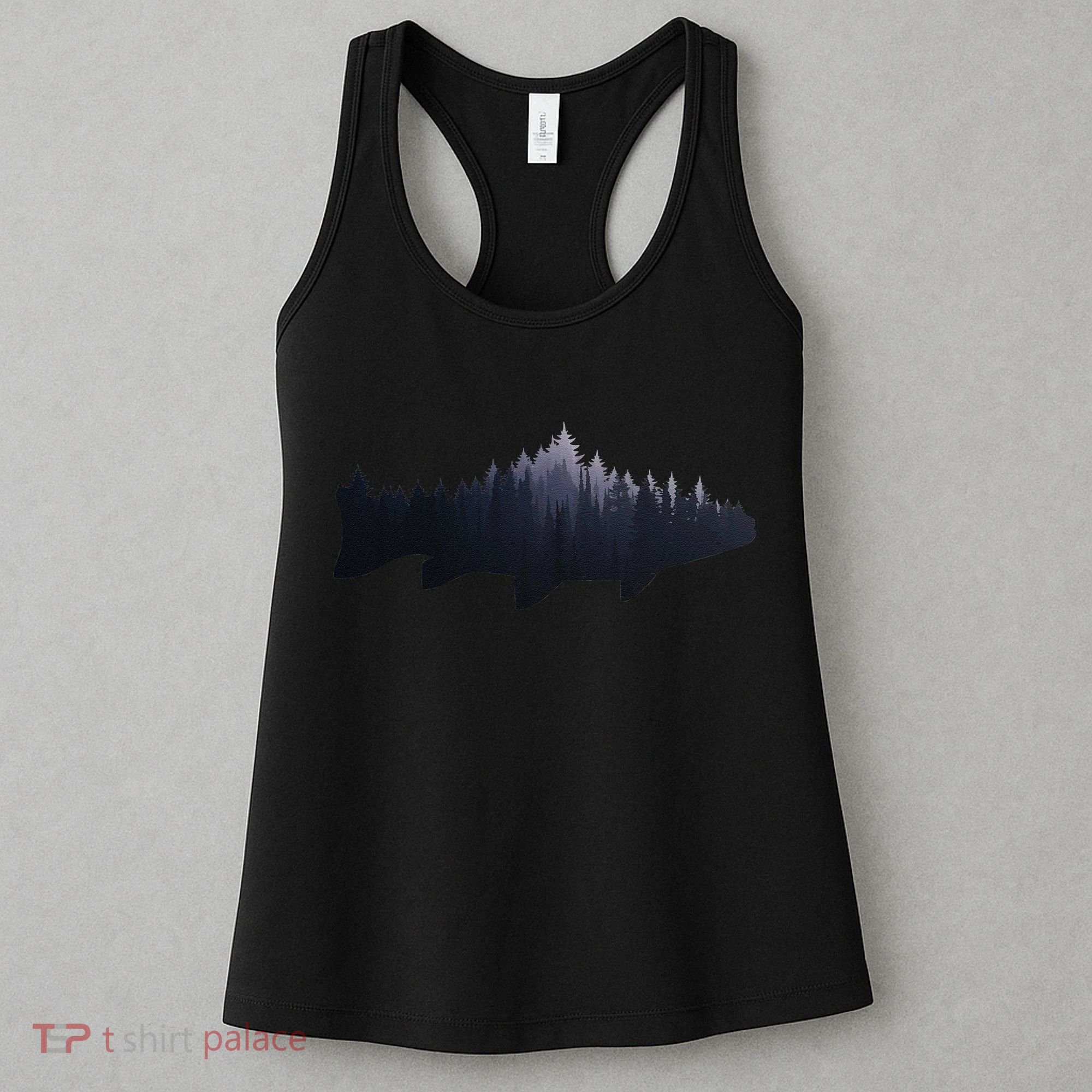 Trout Fly Fishing Nature Outdoor Fisherman Gift Women's Tank Top