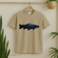 Trout Fly Fishing Nature Outdoor Fisherman Gift T-Shirt thumb 2