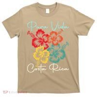 Tropical Flower Family Vacation Costa Rica Beach Pura Vida T-Shirt thumb 0