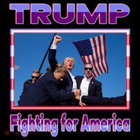 Trump Fighting For America Hoodie thumb 7