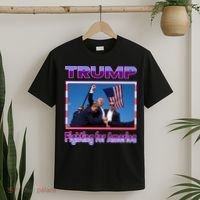Trump Fighting For America T-Shirt thumb 2