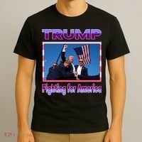 Trump Fighting For America T-Shirt thumb 3
