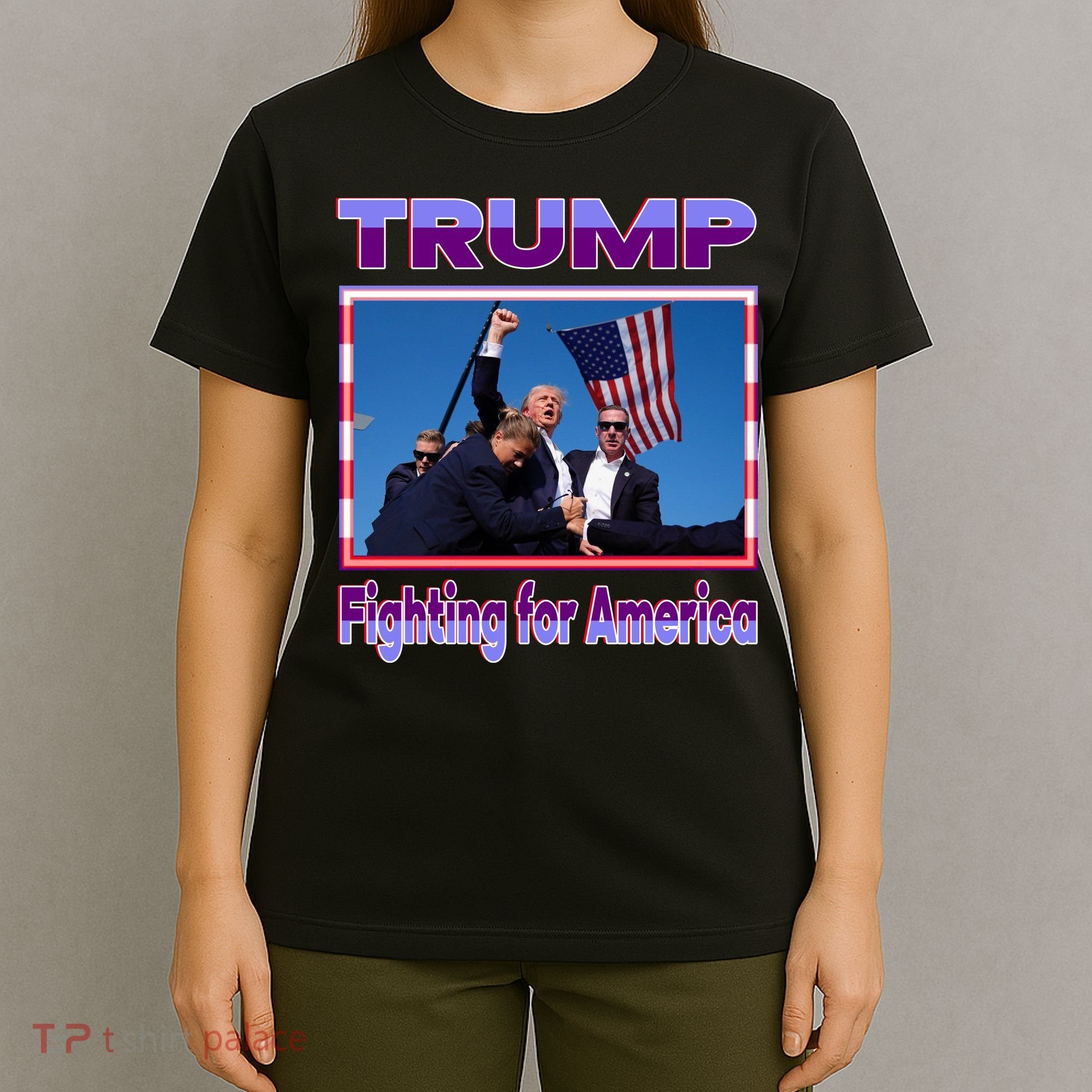 Trump Fighting For America T-Shirt
