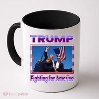 Trump Fighting For America Coffee Mug thumb 0
