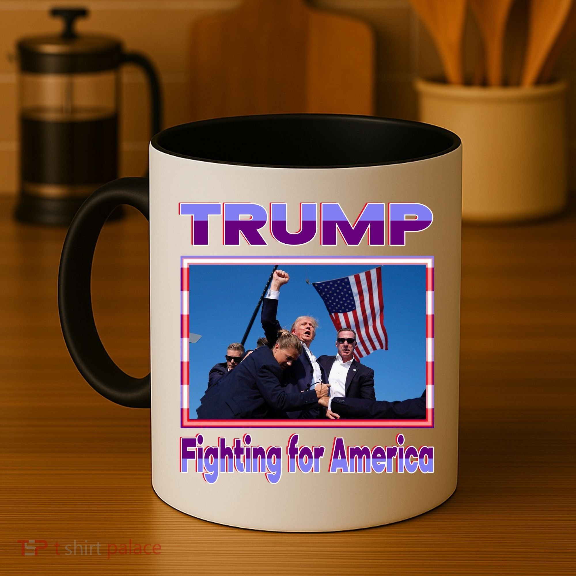 Trump Fighting For America Coffee Mug