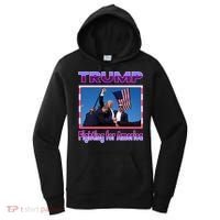Trump Fighting For America Women's Hoodie thumb 0