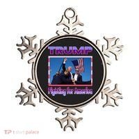 Trump Fighting For America Ornament thumb 0