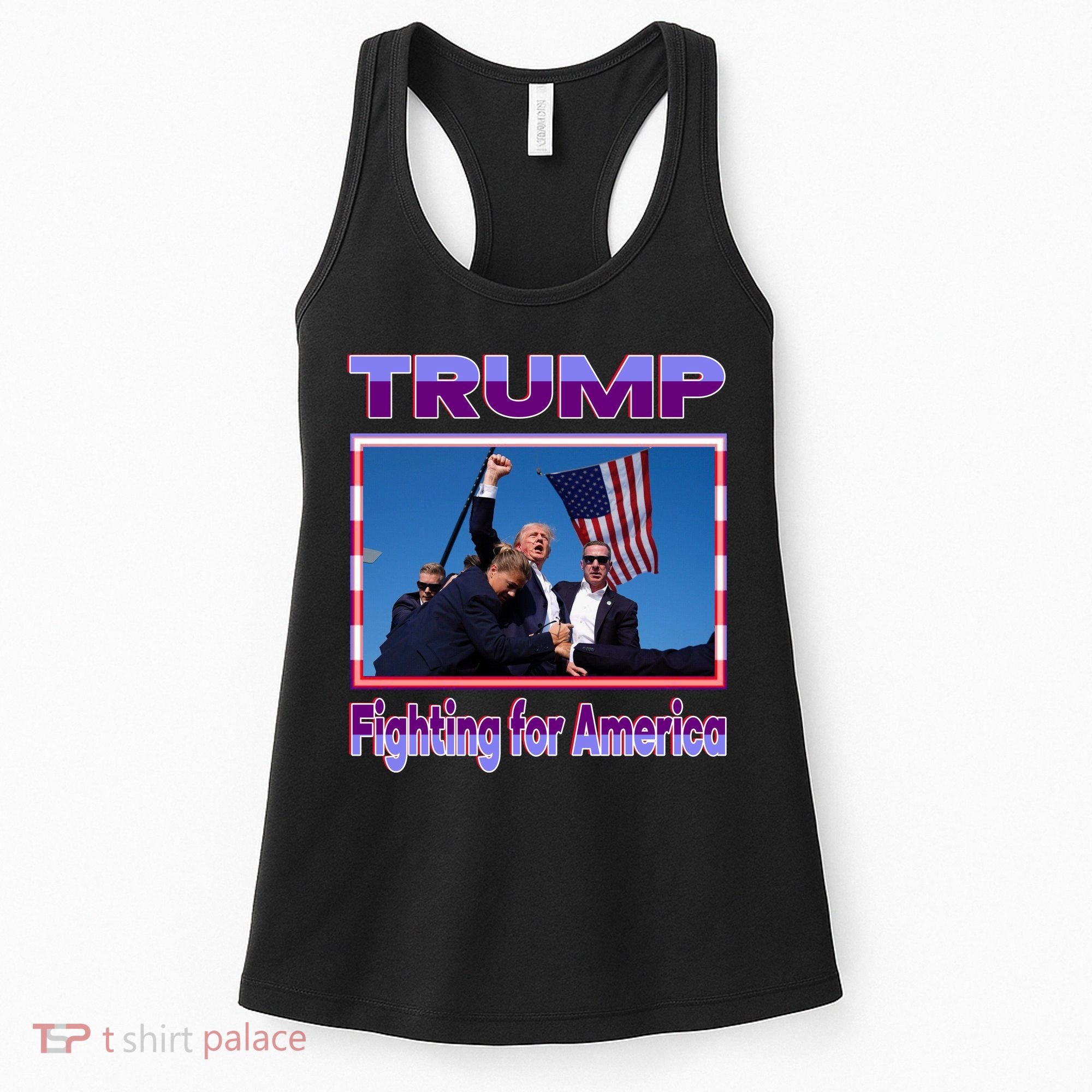 Trump Fighting For America Women's Tank Top