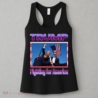 Trump Fighting For America Women's Tank Top thumb 3