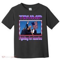 Trump Fighting For America Toddler T-Shirt thumb 0