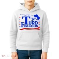 Turd Ferguson For President Election 2024 Kids Hoodie thumb 4