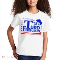 Turd Ferguson For President Election 2024 Kids T-Shirt thumb 2