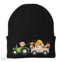 Tractor Farm Farmers Animals Horse Cow Chicken Beanie thumb 0