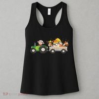 Tractor Farm Farmers Animals Horse Cow Chicken Women's Tank Top thumb 3