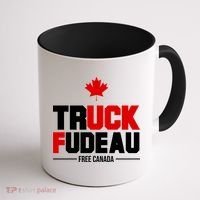 Truck Fudeau Fuck Free Canada Coffee Mug thumb 1