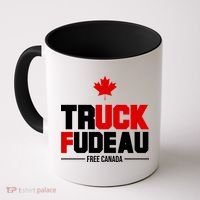Truck Fudeau Fuck Free Canada Coffee Mug thumb 0