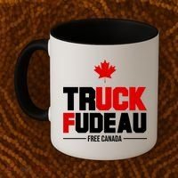 Truck Fudeau Fuck Free Canada Coffee Mug thumb 2