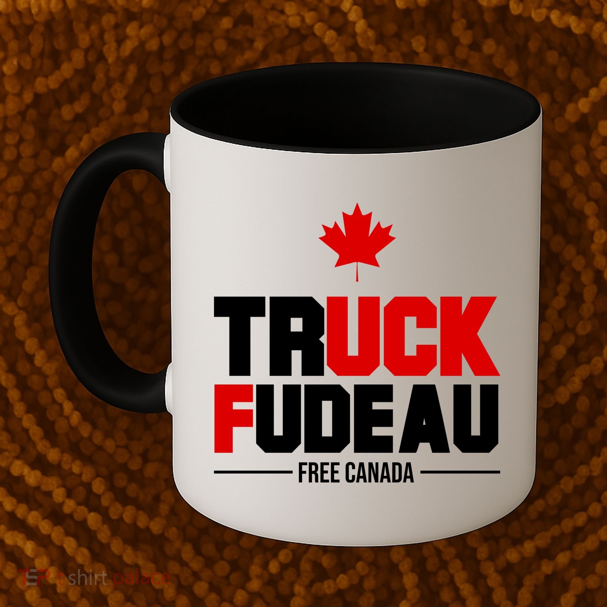 Truck Fudeau Fuck Free Canada Coffee Mug