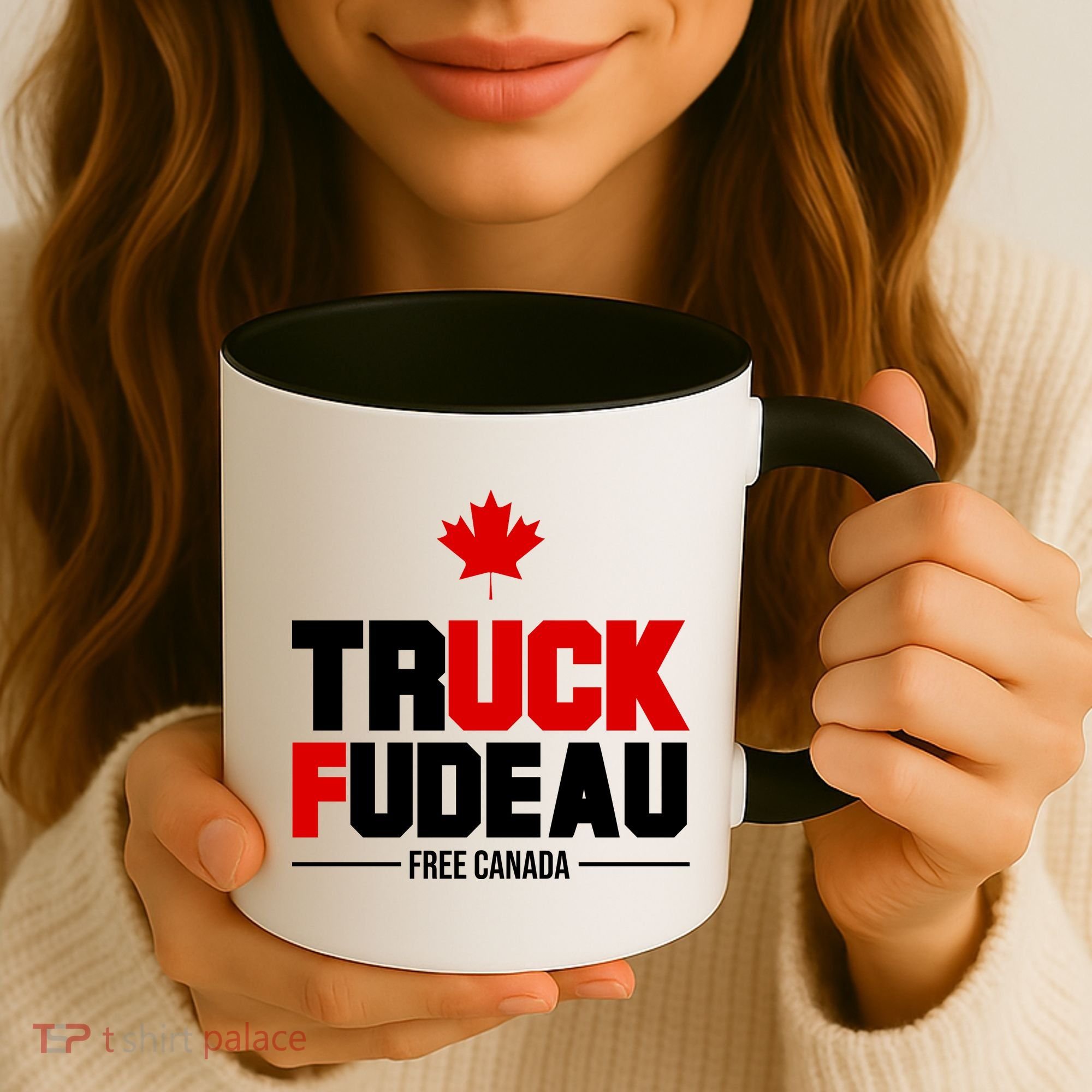 Truck Fudeau Fuck Free Canada Coffee Mug