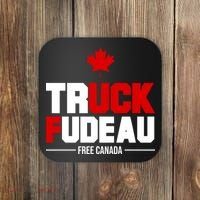 Truck Fudeau Fuck Free Canada Coaster thumb 0