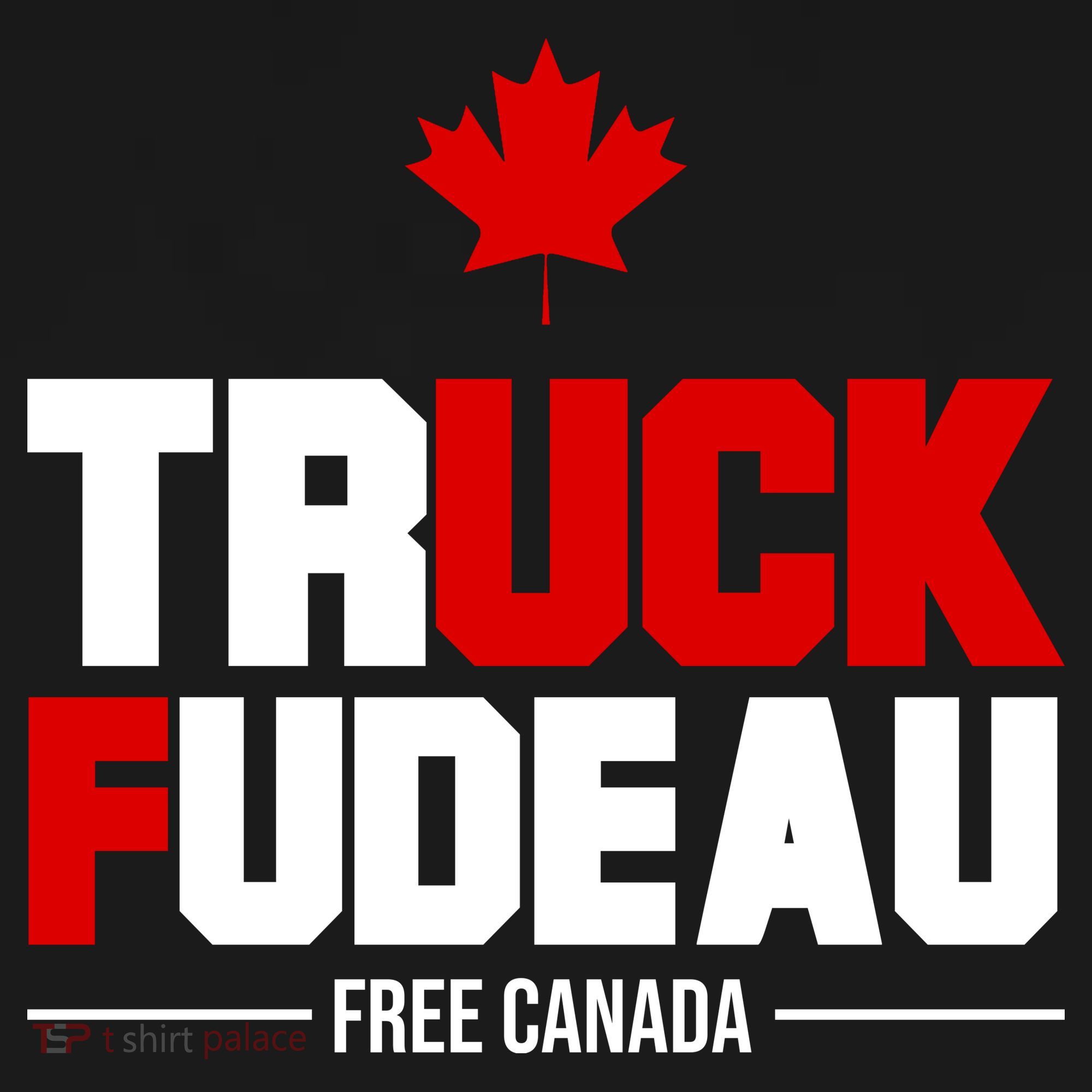 Truck Fudeau Fuck Free Canada Women's Hoodie