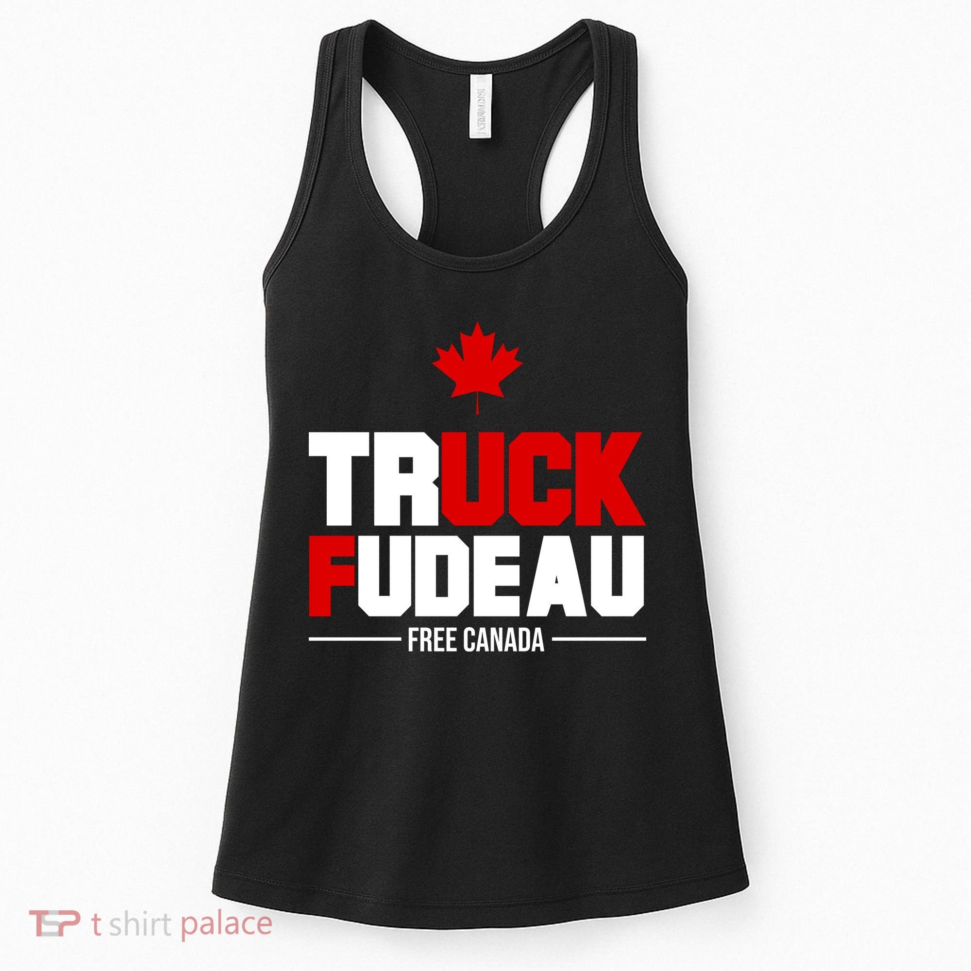Truck Fudeau Fuck Free Canada Women's Tank Top