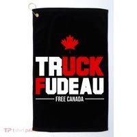 Truck Fudeau Fuck Free Canada Golf Towel thumb 0