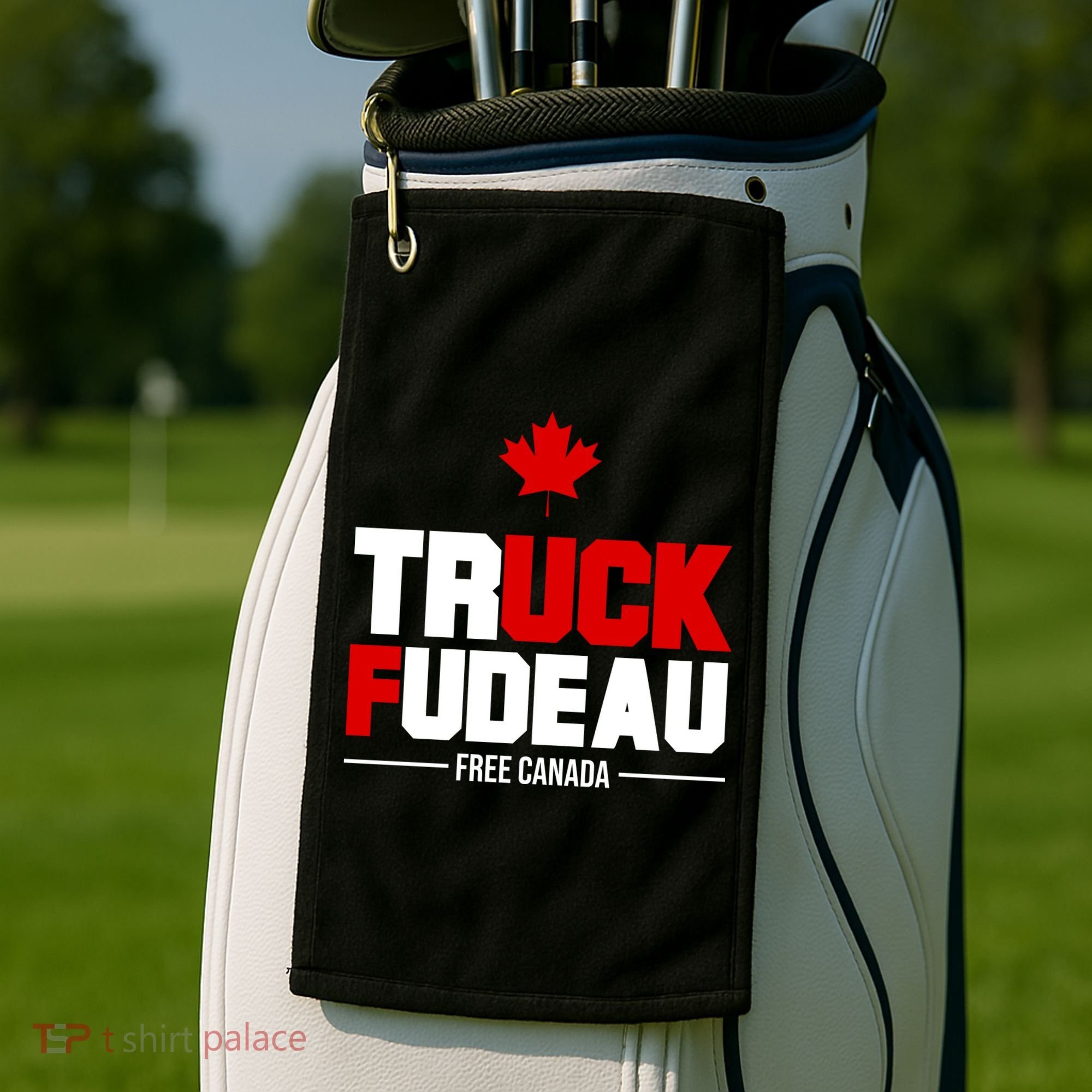 Truck Fudeau Fuck Free Canada Golf Towel
