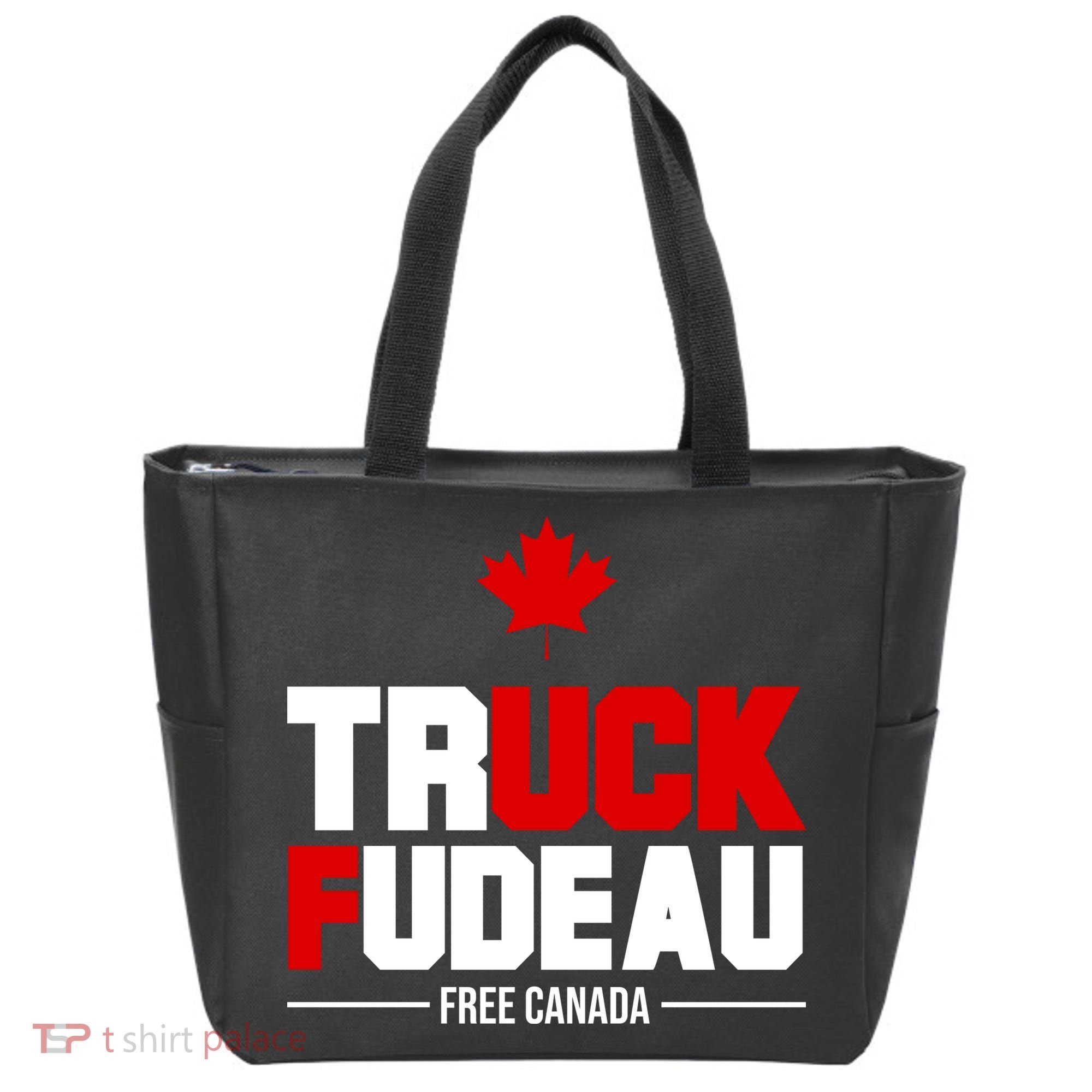 Truck Fudeau Fuck Free Canada Tote Bag