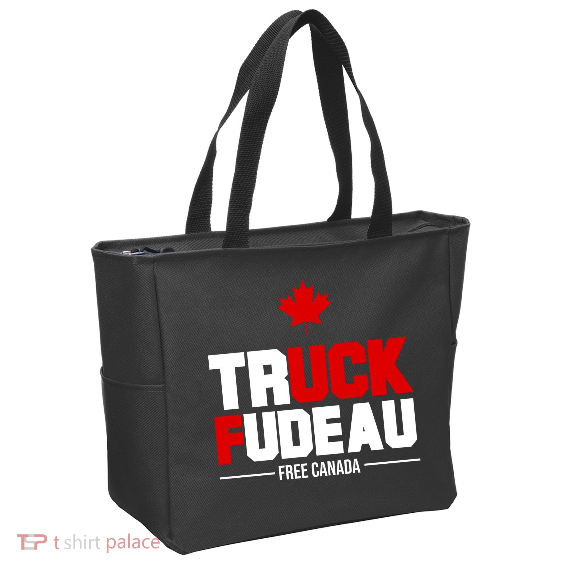 Truck Fudeau Fuck Free Canada Tote Bag