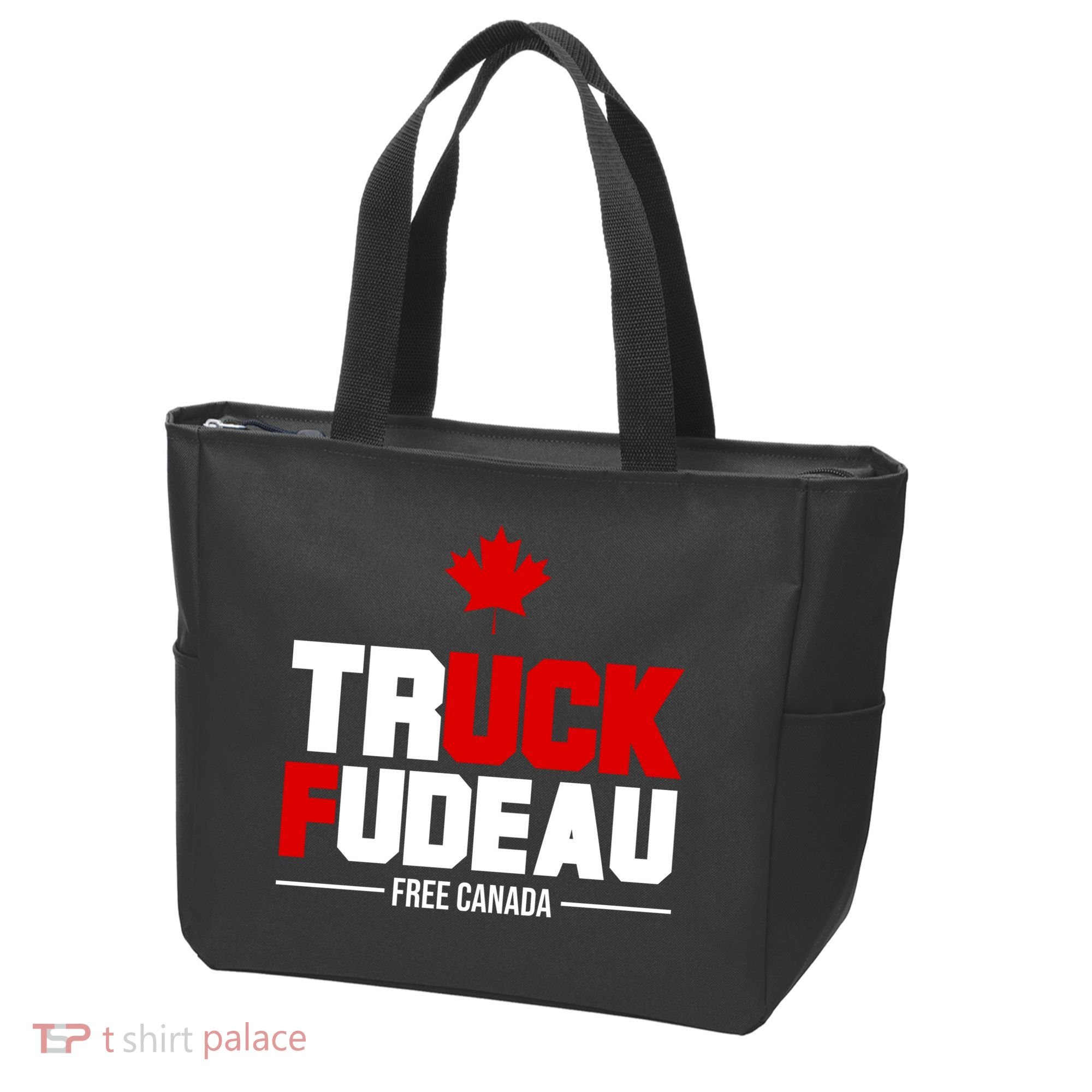 Truck Fudeau Fuck Free Canada Tote Bag