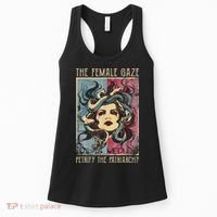 The Female Gaze Petrify The Patriarchy Medusa Women's Tank Top thumb 0