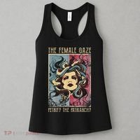 The Female Gaze Petrify The Patriarchy Medusa Women's Tank Top thumb 3