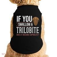 Trilobite Fossil Gift Future Paleontologist Doggie Tank thumb 0