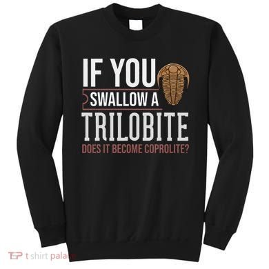 Trilobite Fossil Gift Future Paleontologist Sweatshirt