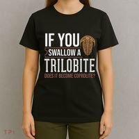 Trilobite Fossil Gift Future Paleontologist T-Shirt thumb 4