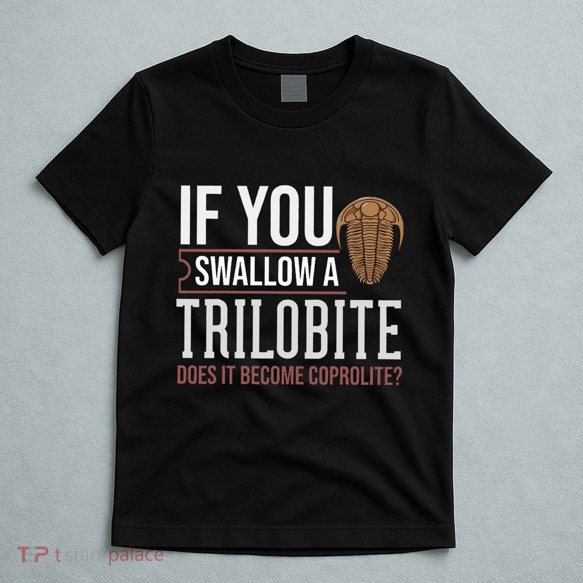 Trilobite Fossil Gift Future Paleontologist T-Shirt