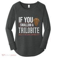 Trilobite Fossil Gift Future Paleontologist Women's Perfect Tri Tunic Long Sleeve Shirt thumb 0