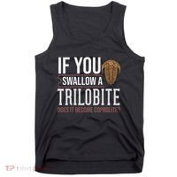 Trilobite Fossil Gift Future Paleontologist Tank Top thumb 0