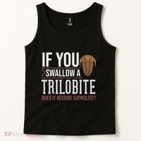 Trilobite Fossil Gift Future Paleontologist Tank Top thumb 2