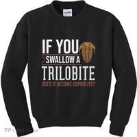 Trilobite Fossil Gift Future Paleontologist Kids Sweatshirt thumb 0